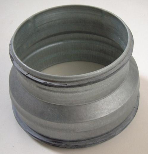 Verloop 150-125 mm en een Flens binnenmaat 100 mm, Doe-het-zelf en Verbouw, Buizen en Afvoer, Overige materialen, Ophalen of Verzenden