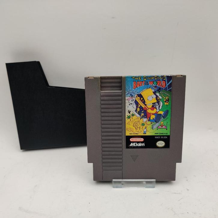 NES Game: The Simpsons Bart VS. the Space Mutants €14.99, Spelcomputers en Games, Games | Nintendo NES, Zo goed als nieuw, Avontuur en Actie