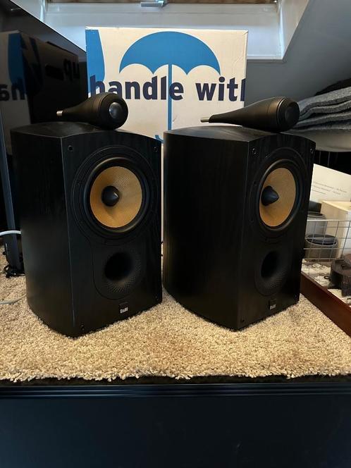 Bowers & Wilkins 805S B&W, Audio, Tv en Foto, Luidsprekers, Zo goed als nieuw, Front, Rear of Stereo speakers, 120 watt of meer