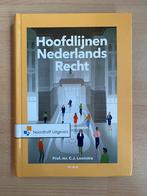 Hoofdlijnen Nederlands recht Prof.Mr.C.J. Loonstra, Ophalen of Verzenden, Nieuw, Overige niveaus, Prof.Mr.C.J. Loonstra