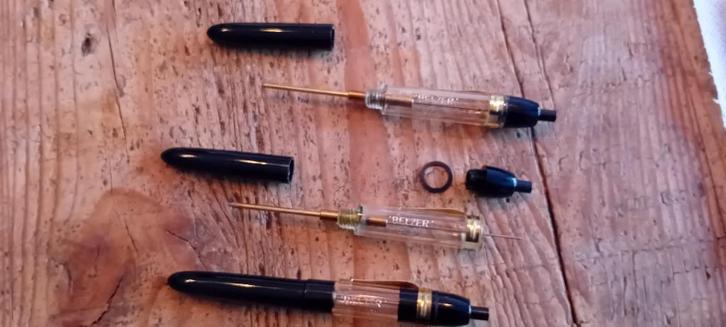 Belzer Oliepen, 5420C, Precizie Oliepen, Doe-het-zelf en Verbouw, Gereedschap | Handgereedschap, Gebruikt, Ophalen of Verzenden