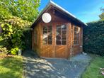 Houten Tuinhuis met Ramen (gratis), Tuin en Terras, Tuinhuizen, Ophalen, 250 tot 500 cm, Met overkapping, Hout