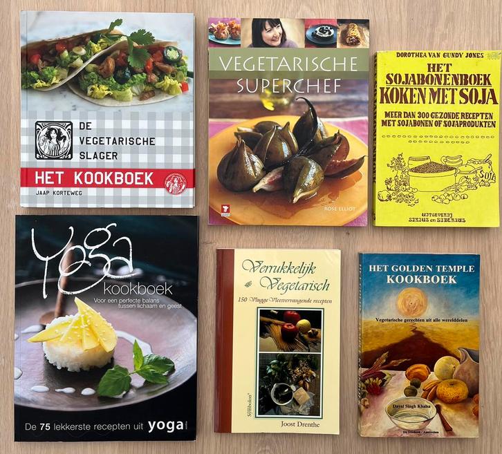6 Vegetarische kookboeken, Boeken, Kookboeken, Vegetarisch, Ophalen of Verzenden