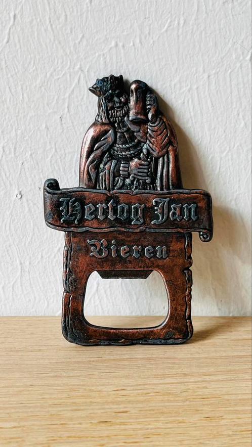Hertog Jan Bieropener / flessenopener, Verzamelen, Biermerken, Zo goed als nieuw, Hertog Jan, Ophalen of Verzenden
