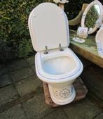 Toilet met kobalt blauw decor, Antiek en Kunst, Curiosa en Brocante, Ophalen