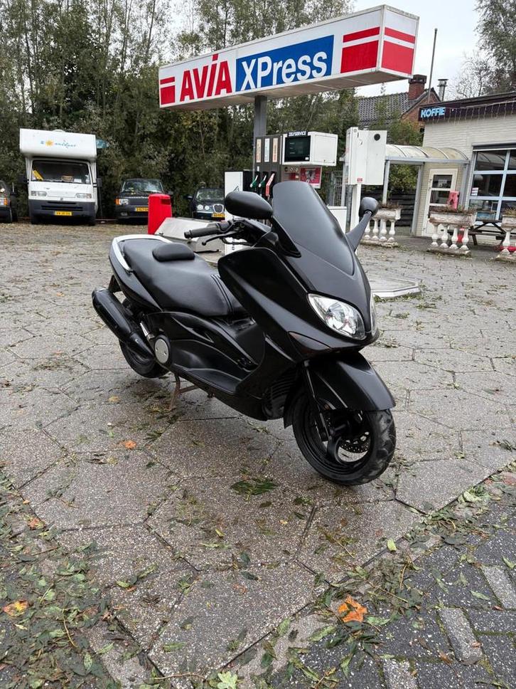Yamaha Scooter XP 500 T-Max 35KW A2, Motoren, Motoren | Yamaha, Bedrijf, Scooter, 12 t/m 35 kW, Handvatverwarming, Sportuitlaat