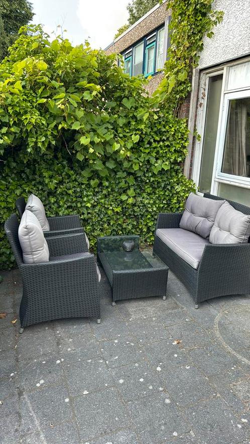 Tuinset loungeset, Tuin en Terras, Tuinsets en Loungesets, Gebruikt, Kunststof, Ophalen of Verzenden