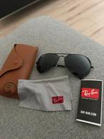 Ray-Ban Aviator Zonnebril – Zwart/Polarized – Amper Gedragen, Ophalen, Zonnebril, Zwart, Zo goed als nieuw