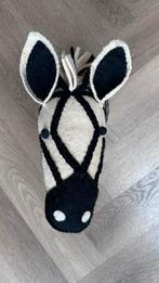Vilt Dierenkoppen: Zebra & Olifant Wanddecoratie, Ophalen of Verzenden, Nieuw
