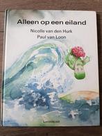 Boek : Alleen op een eiland -- Paul van Loon, Boeken, Paul van Loon, Gelezen, Ophalen of Verzenden, Fictie algemeen