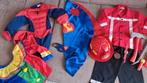 Spiderman, superman clown en brandweer, Kinderen en Baby's, Carnavalskleding en Verkleedspullen, Ophalen of Verzenden, Zo goed als nieuw