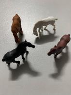 4 leuke paarden voor bij de trein of diaroma HO - 1:87, Overige merken, Natuur, Gelijkstroom of Wisselstroom, Nieuw