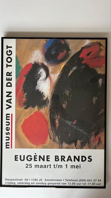 Poster tentoonstelling Eugene Brands beschikbaar voor biedingen