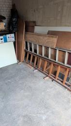 WieniseHouten ladder in nieuw staat, Doe-het-zelf en Verbouw, Ladders en Trappen, Ophalen, Zo goed als nieuw, Ladder, 4 meter of meer