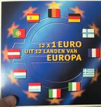Setje 2002 van 12 euromunten UNC, Ophalen of Verzenden, Overige landen, 1 euro, Setje