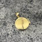 14k gouden medallion hanger nieuw Italy, Ophalen of Verzenden, Zo goed als nieuw, Goud, Kruis of Symbool