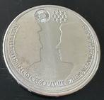 Huwelijksmunt 10 Euro 2002 zilver BU, Postzegels en Munten, Munten | Nederland, Verzenden, Koningin Beatrix, Euro's, Zilver