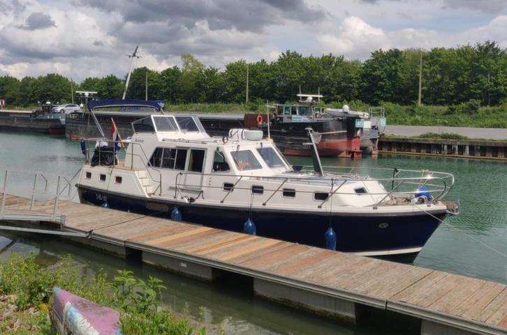 Aquastar 38 Ocean Ranger, Watersport en Boten, Motorboten en Motorjachten, Gebruikt, Polyester, 9 tot 12 meter, Diesel, Binnenboordmotor