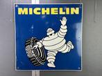 Michelin Bibendum blikken reclamebord 65x65cm, Ophalen of Verzenden
