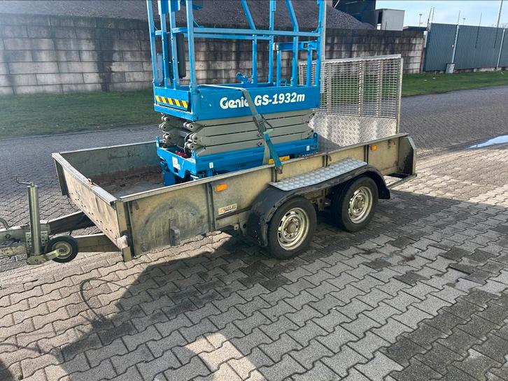 Tekoop aanhanger machine Transporter, Auto diversen, Aanhangers en Bagagewagens, Gebruikt, Ophalen