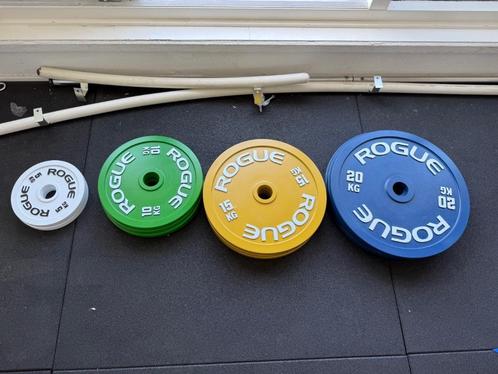 Rogue halterschijven - 190 kg (factuur aanwezig!), Sport en Fitness, Fitnessmaterialen, Nieuw, Halterschijven, Armen, Benen, Borst