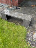 Marmer natuursteen tuinbank, Ophalen, Gebruikt