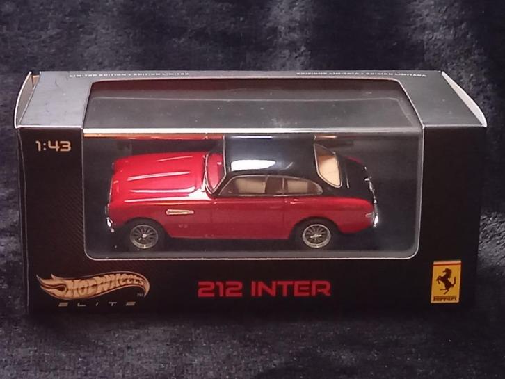 Ferrari 212 Inter Hotwheels  Elite, Hobby en Vrije tijd, Modelauto's | 1:43, Auto, Overige merken, Ophalen of Verzenden