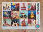 Eurographics puzzel Funny Bunnies, 1000 smart cut stukjes,, Hobby en Vrije tijd, Denksport en Puzzels, Ophalen of Verzenden, 500 t/m 1500 stukjes