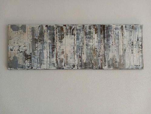 WILD WOOD 120X40 CM, Antiek en Kunst, Kunst | Schilderijen | Abstract, Ophalen