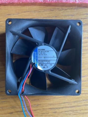 Ventilator type 3412 NGMV 12Volt DC axial compact fan beschikbaar voor biedingen