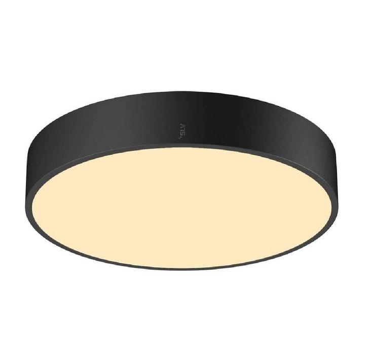 SLV MEDO 40 plafond lamp armatuur Zwart 1xLED 3000K 1-10V, Huis en Inrichting, Lampen | Plafondlampen, Zo goed als nieuw, Metaal
