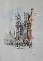 Jan Korthals (1916-1972) Westminster Londen, Antiek en Kunst, Ophalen of Verzenden