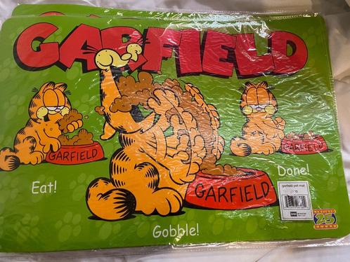 Garfield placemat nieuw, Verzamelen, Film en Tv, Nieuw, Tv, Gebruiksvoorwerp, Ophalen of Verzenden