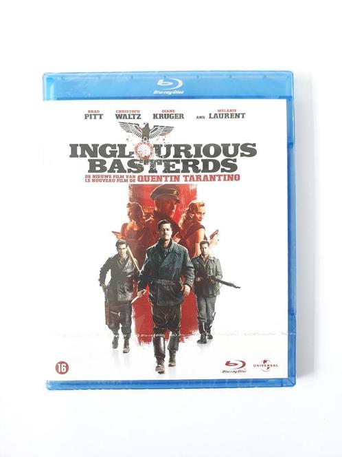 Inglourious Basterds (Nieuw in Seal), Cd's en Dvd's, Blu-ray, Nieuw in verpakking, Actie, Ophalen of Verzenden