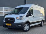 Ford Transit 350 2.0 TDCI 130pk L3H2 Trend | Camera | Cruise, Auto's, Stof, 4 cilinders, 2500 kg, Wit