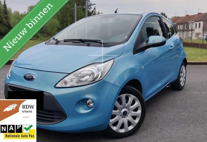 Ford Ka 1.2 Titanium 2009 Airco/CV/APK03-2026, Auto's, Ford, Bedrijf, Te koop, Ka, ABS, Airbags, Airconditioning, Alarm, Boordcomputer