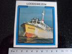 sticker loodswezen schip aalscholver, Verzenden, Zo goed als nieuw, Bedrijf of Vereniging