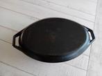 Copco Denmark Michael Lax grote Gietijzen ovale pan cocotte, Ophalen of Verzenden, Gebruikt, Gietijzer, Pannenset
