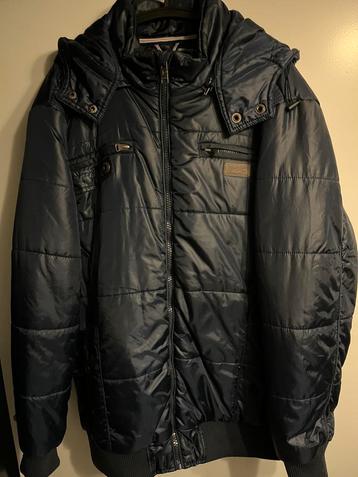 Twinlife Winterjas Donkerblauw maat 2xl beschikbaar voor biedingen