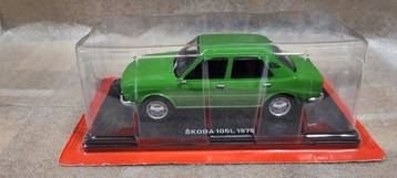 Poolse Hachette 1978 Skoda 105L beschikbaar voor biedingen