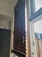 Houten Jaloezieën - Bruin, Minder dan 50 cm, Gebruikt, Bruin, Ophalen of Verzenden