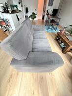 Grijze tweezitsbank in goede staat, Gebruikt, 150 tot 200 cm, Tweepersoons, 75 tot 100 cm