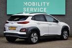 Hyundai Kona EV Premium 64 kWh SOH100% Clima ACC CarPlay Led, Gebruikt, 174 min, Wit, 204 pk