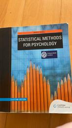Statistical methods for Psychology- Howell, Boeken, Ophalen of Verzenden, Zo goed als nieuw