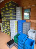 Euronorm kunststof bakken / kratten. Verhuisdozen. Opslag., Doe-het-zelf en Verbouw, Kratten en Dozen, Ophalen, 40 tot 60 cm, 50 tot 75 cm