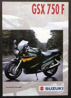 Folder Suzuki GSX 750 F - 1995 (Nederlands), Verzenden, Suzuki