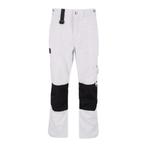 Witte werkbroek met zwarte kniestukken, Ophalen of Verzenden, Nieuw
