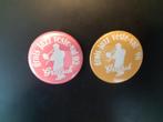 2 x grolsch button grols jazz veste-val 92 en 96, Ophalen of Verzenden, Zo goed als nieuw, Viltje(s), Grolsch