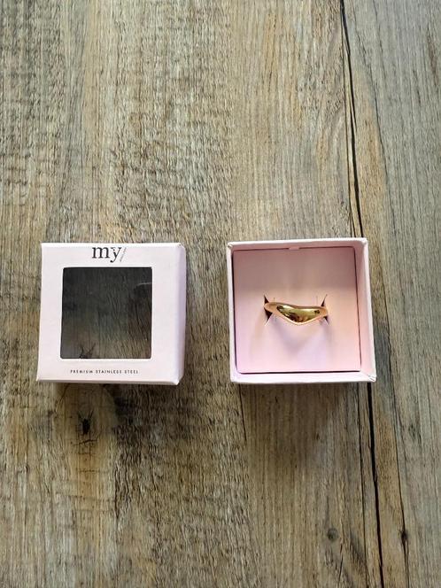 Super gave ring van My Jewellery, one size, NIEUW!, Sieraden, Tassen en Uiterlijk, Ringen, Nieuw, Dame, Goud, IJzer of Staal, Ophalen of Verzenden