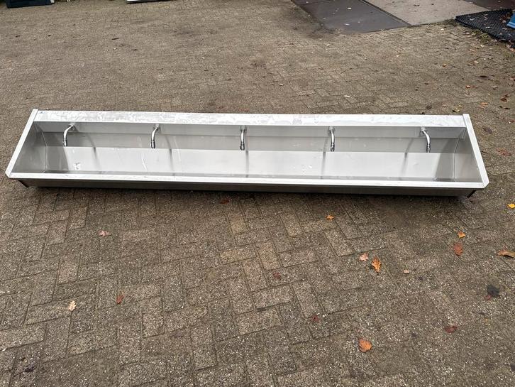 RVS Werkplaats Wasbak wastrog - 3 Meter - Nieuw!, Doe-het-zelf en Verbouw, Overige Doe-het-zelf en Verbouw, Nieuw, Ophalen